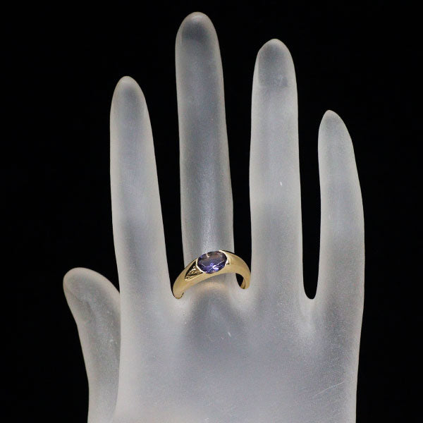 ヴァンドーム青山 K18YG タンザナイト リング 0.93ct
