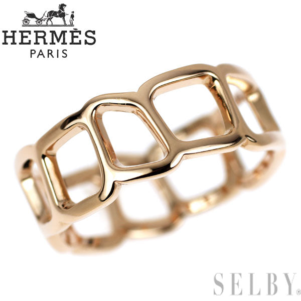 Hermes K18PG Ring Niloticus Ombre No. 51