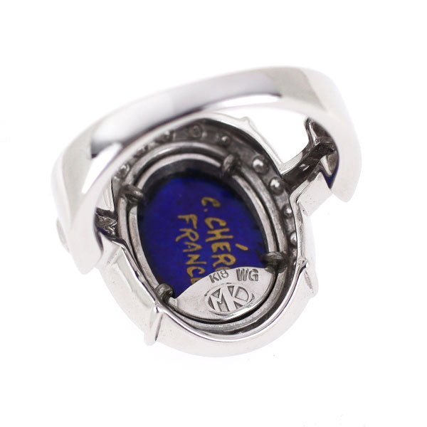 Mitsuo Kaji K18WG Emayu Diamond Ring