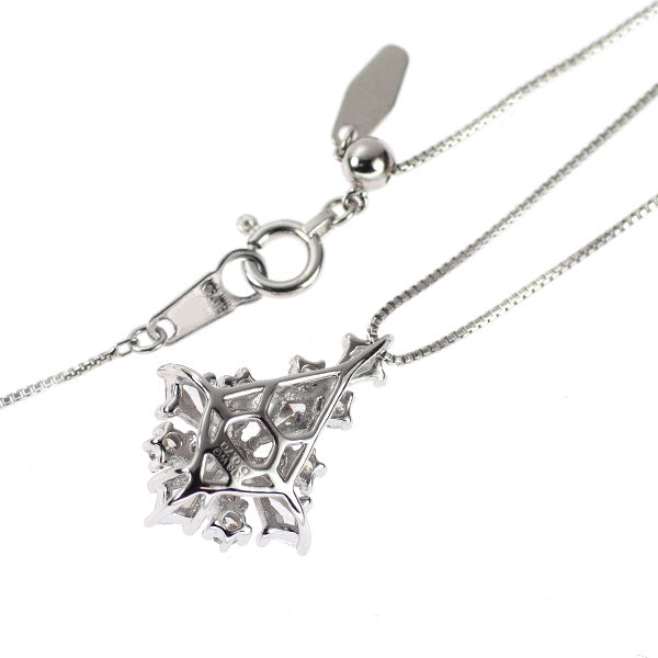 K18WG ダイヤモンド ペンダントネックレス 0.70ct