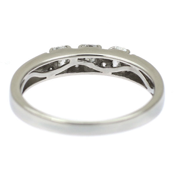 Pt999 クリスカット ラウンドブリリアントカット ダイヤモンド リング 0.35ct