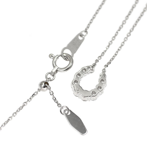 ヴァンドーム青山 Pt950/ Pt850 ダイヤモンド ペンダントネックレス 0.23ct 馬蹄