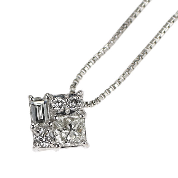 ヴァンドーム青山 Pt950/ Pt850 ダイヤモンド ペンダントネックレス 0.28ct
