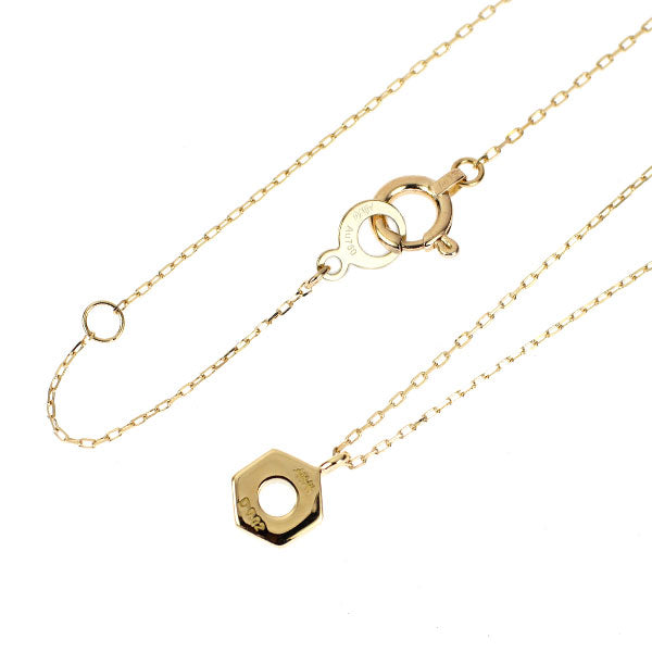 アーカー/ahkah K18YG ダイヤモンド ペンダントネックレス 0.02ct