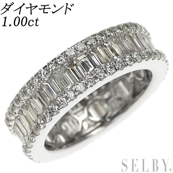 Pt900 ダイヤモンド リング 4.25ct フルエタニティ