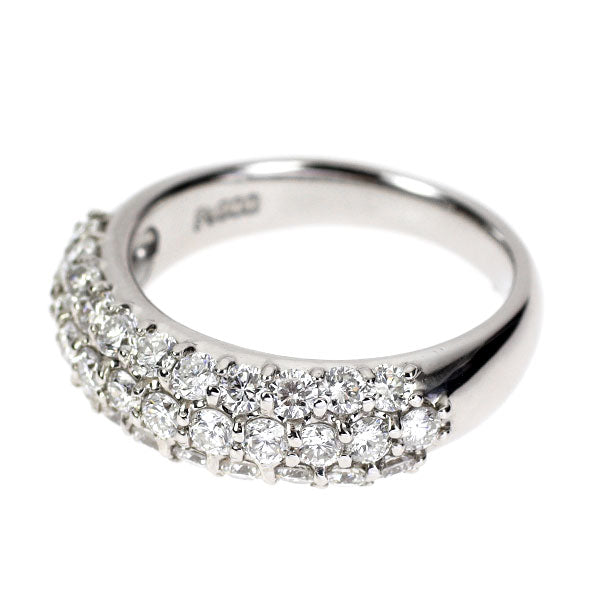 Pt900 ダイヤモンド リング 1.43ct パヴェ