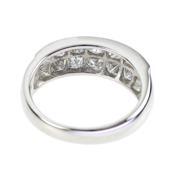 Pt900 プリンセスカット ダイヤモンド リング 2.00ct