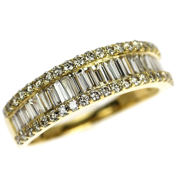 K18YG ダイヤモンド リング 0.98ct