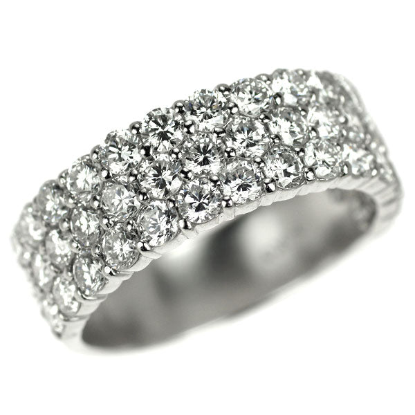 Pt900 ダイヤモンド リング 2.50ct パヴェ