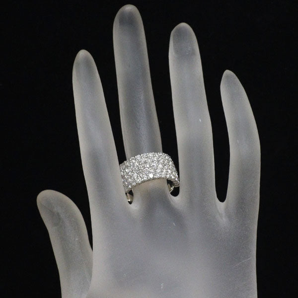 Pt900 ダイヤモンド リング 3.07ct パヴェ