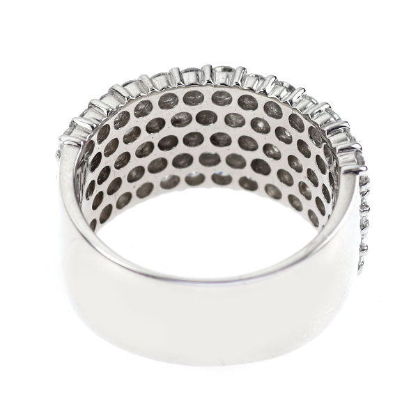 Pt900 ダイヤモンド リング 3.07ct パヴェ