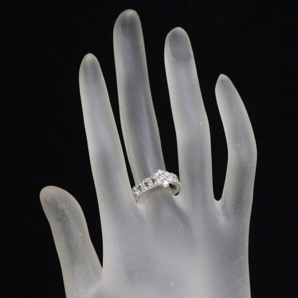 Pt900 ダイヤモンド リング 0.90ct フラワー