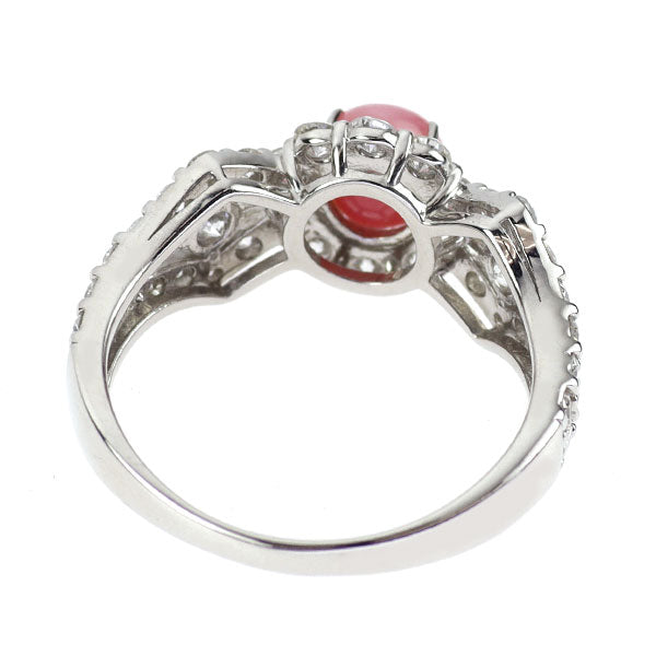 新品 希少 Pt900 コンク 真珠/パール ダイヤモンド リング 0.95ct D0.94ct