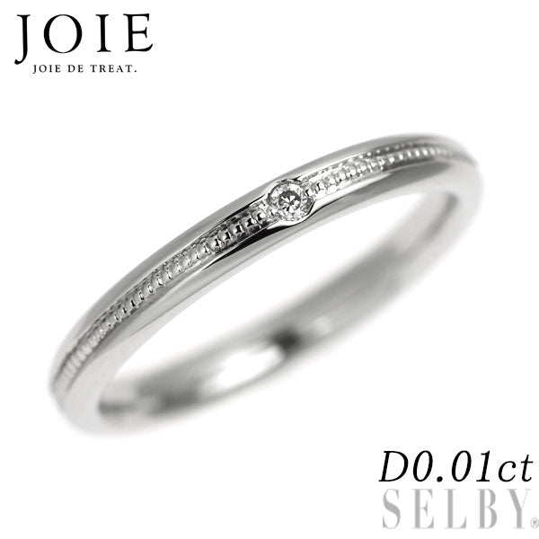 ジョア・ドゥ・トリート/Joie de treat Pt900 ダイヤモンド リング 0.01ct アヴェク トワ