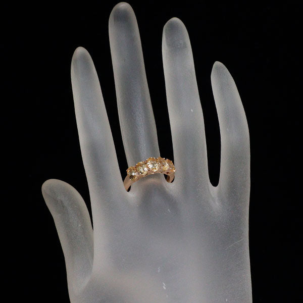 GSTV K18PG トパーズ リング 1.95ct