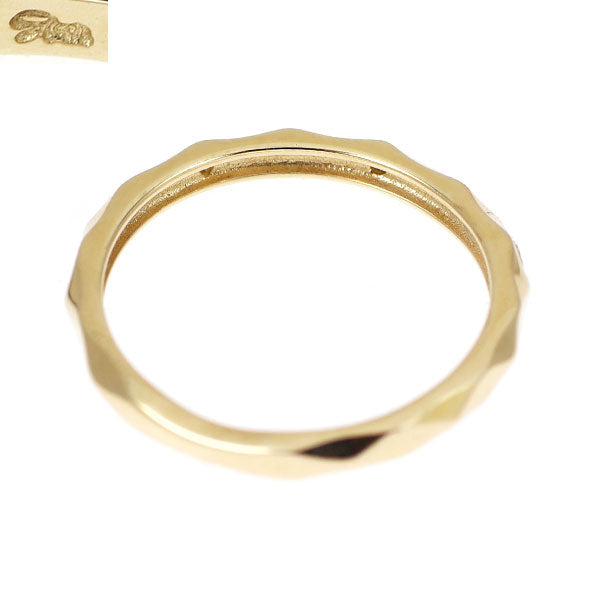 スタージュエリー K10YG ピンキー リング 0.02ct