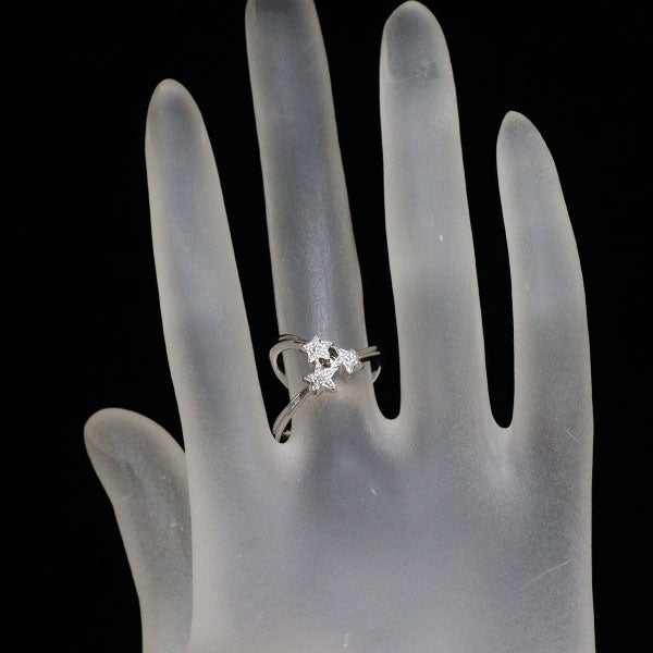 カラッチ K18WG ダイヤモンド リング 0.10ct