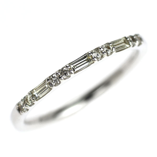 K18WG ダイヤモンド リング 0.21ct