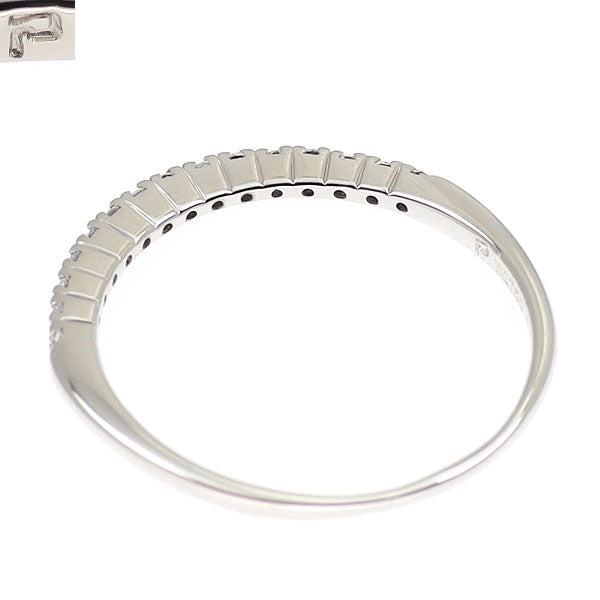 Pola K18WG Diamond Ring 0.25ct Half Eternity
