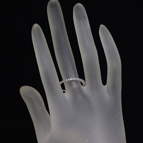 Pola K18WG Diamond Ring 0.25ct Half Eternity