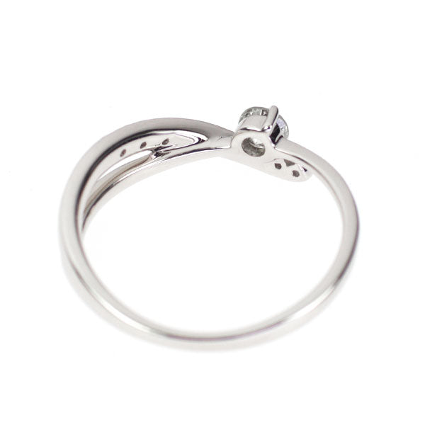 Pt900 ダイヤモンド リング 0.18ct
