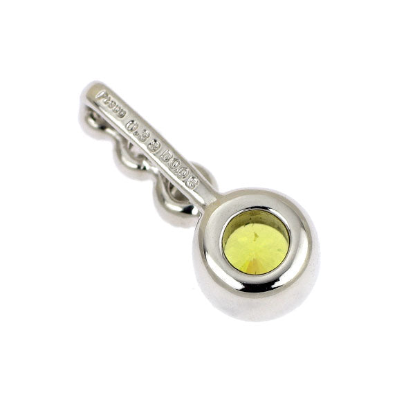 Pt900 スフェーン ダイヤモンド ペンダントトップ 0.39ct D0.06ct