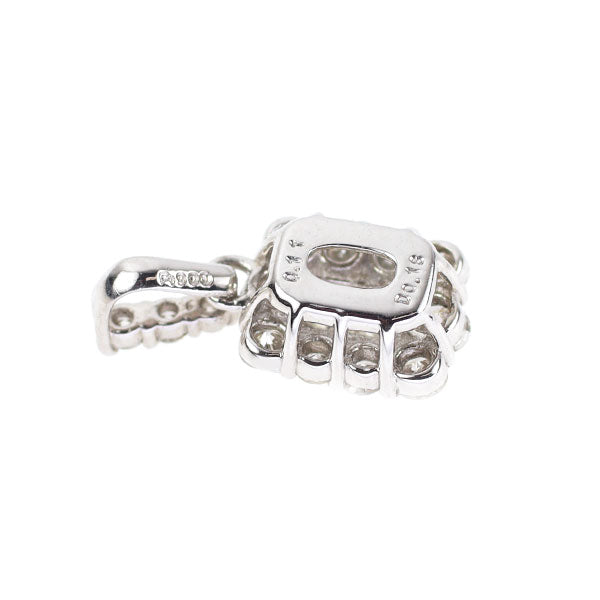 Pt900 ダイヤモンド ペンダントトップ 0.11ct D0.18ct