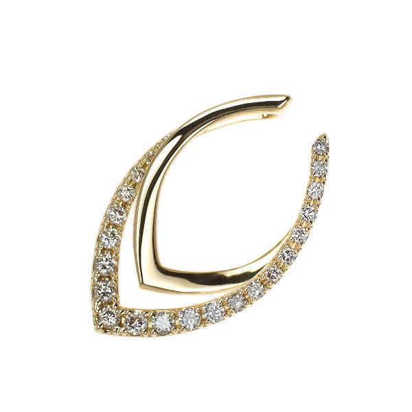 K18YG ダイヤモンド ペンダントトップ 0.24ct