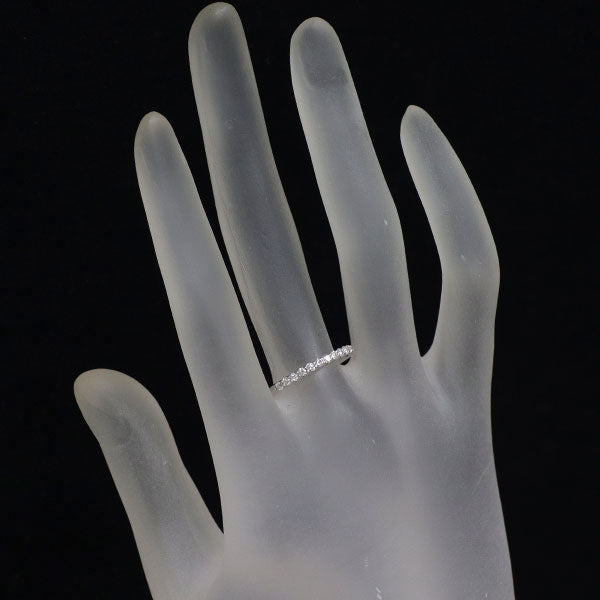 K18WG ダイヤモンド リング 0.30ct ハーフエタニティ