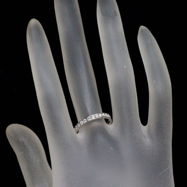 GINZA TANAKA Pt950 ダイヤモンド リング D0.41ct ハーフエタニティ