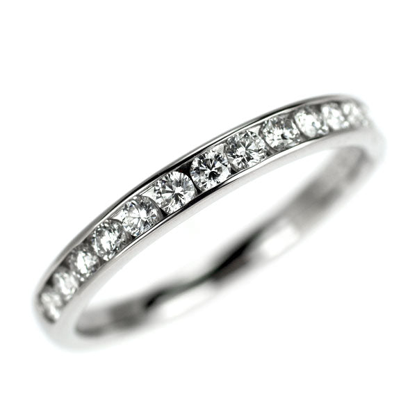 GINZA TANAKA Pt950 ダイヤモンド リング D0.41ct ハーフエタニティ