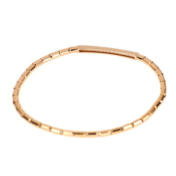 K18PG Diamond Bracelet 0.15ct Telescoping Target