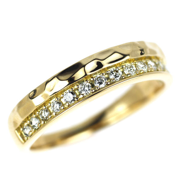 K18YG ダイヤモンド リング 0.17ct