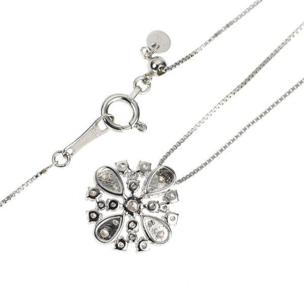 Pt900/ Pt850 ダイヤモンド ペンダントネックレス 0.50ct