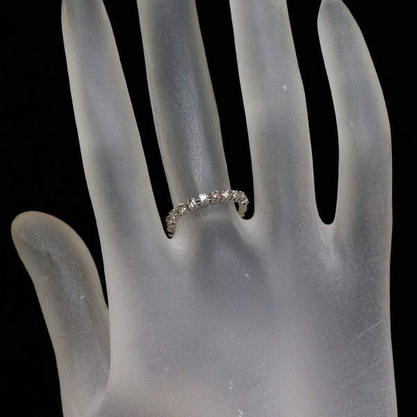 Pt950/ Pt900 ダイヤモンド リング 0.30ct 伸縮式