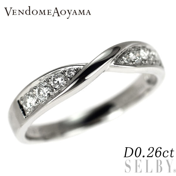 ヴァンドーム青山 Pt950 ダイヤモンド リング 0.26ct