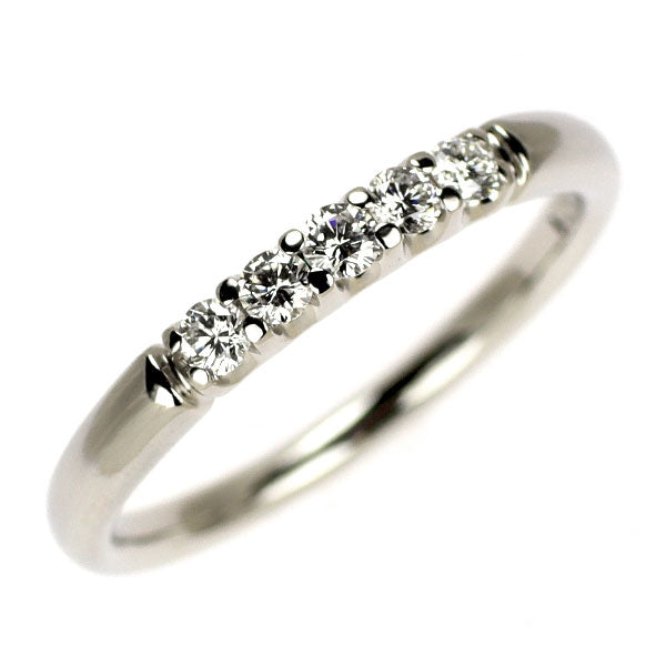 星の砂 Pt950 ダイヤモンド リング 0.21ct