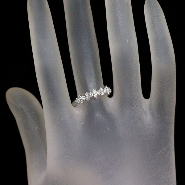 ロイヤルアッシャー Pt900 ダイヤモンド リング 0.48ct