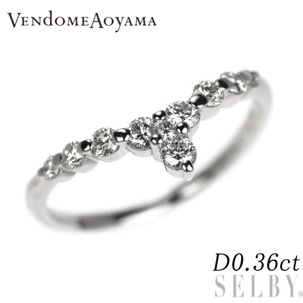 ヴァンドーム青山 Pt950 ダイヤモンド リング 0.36ct