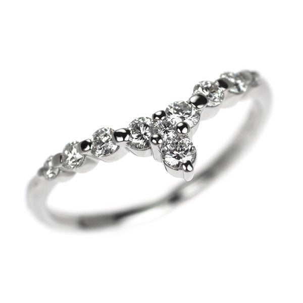 ヴァンドーム青山 Pt950 ダイヤモンド リング 0.36ct