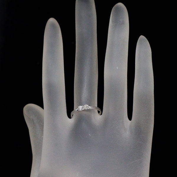 アーカー/ahkah Pt900 ダイヤモンド リング 0.20ct フィルージュダイヤ