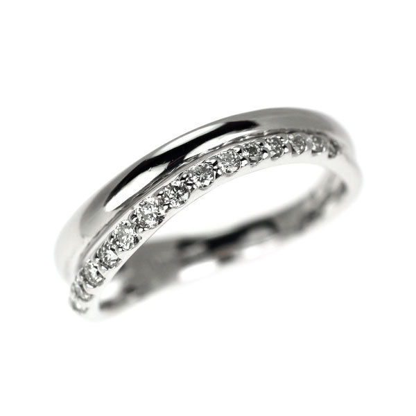 ヴァンドーム青山 K18WG ダイヤモンド リング 0.15ct ピンキー