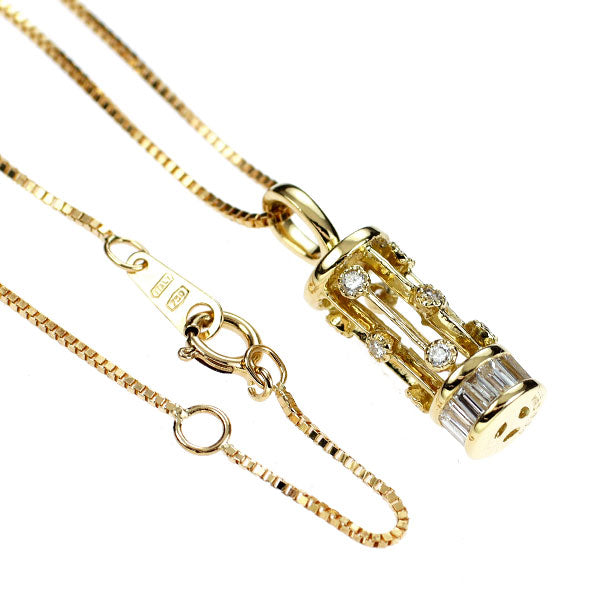 K18YG ダイヤモンド ペンダントネックレス 0.50ct