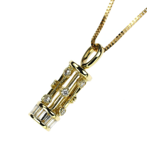 K18YG ダイヤモンド ペンダントネックレス 0.50ct