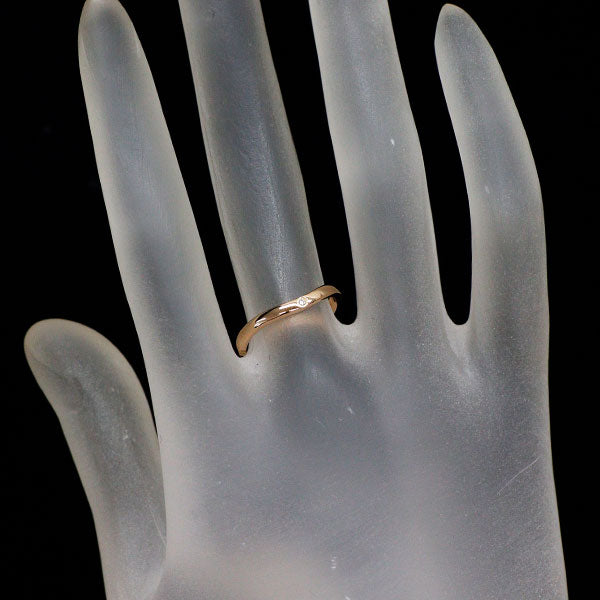 Cartier K18PG Diamond Ring Ballerina Curve No. 49