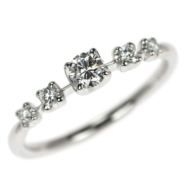 ニナリッチ/セイコー Pt900 ダイヤモンド リング 0.30ct