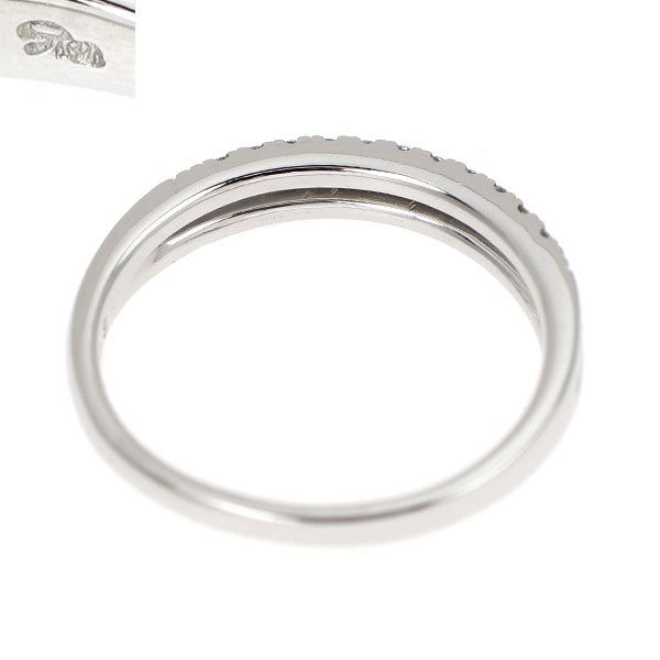 スタージュエリー K18WG ダイヤモンド リング 0.05ct