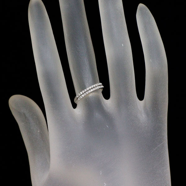 スタージュエリー K18WG ダイヤモンド リング 0.05ct