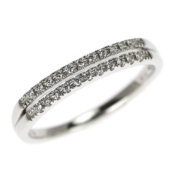 スタージュエリー K18WG ダイヤモンド リング 0.05ct