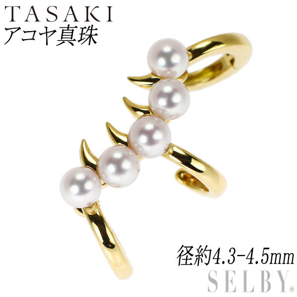 Tazaki Pearl K18YG Akoya Pearl Earrings Danger Scorpion Ear Cuff One ear only Diameter approx. 4.3-4.5mm